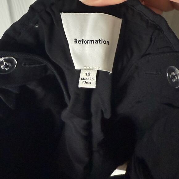 Reformation Laine Top Black 10 - Picture 6 of 6